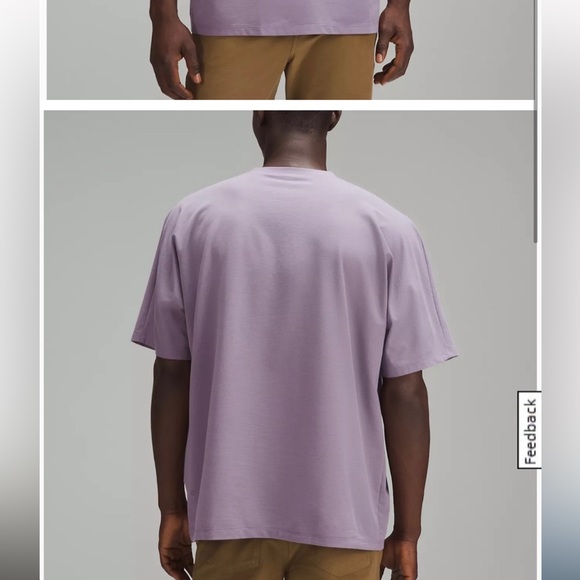 Lululemon pique oversized Fit T - Picture 2 of 2